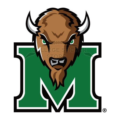Design Marshall Thundering Herd Iron-on Transfers (Wall Stickers)NO.4978